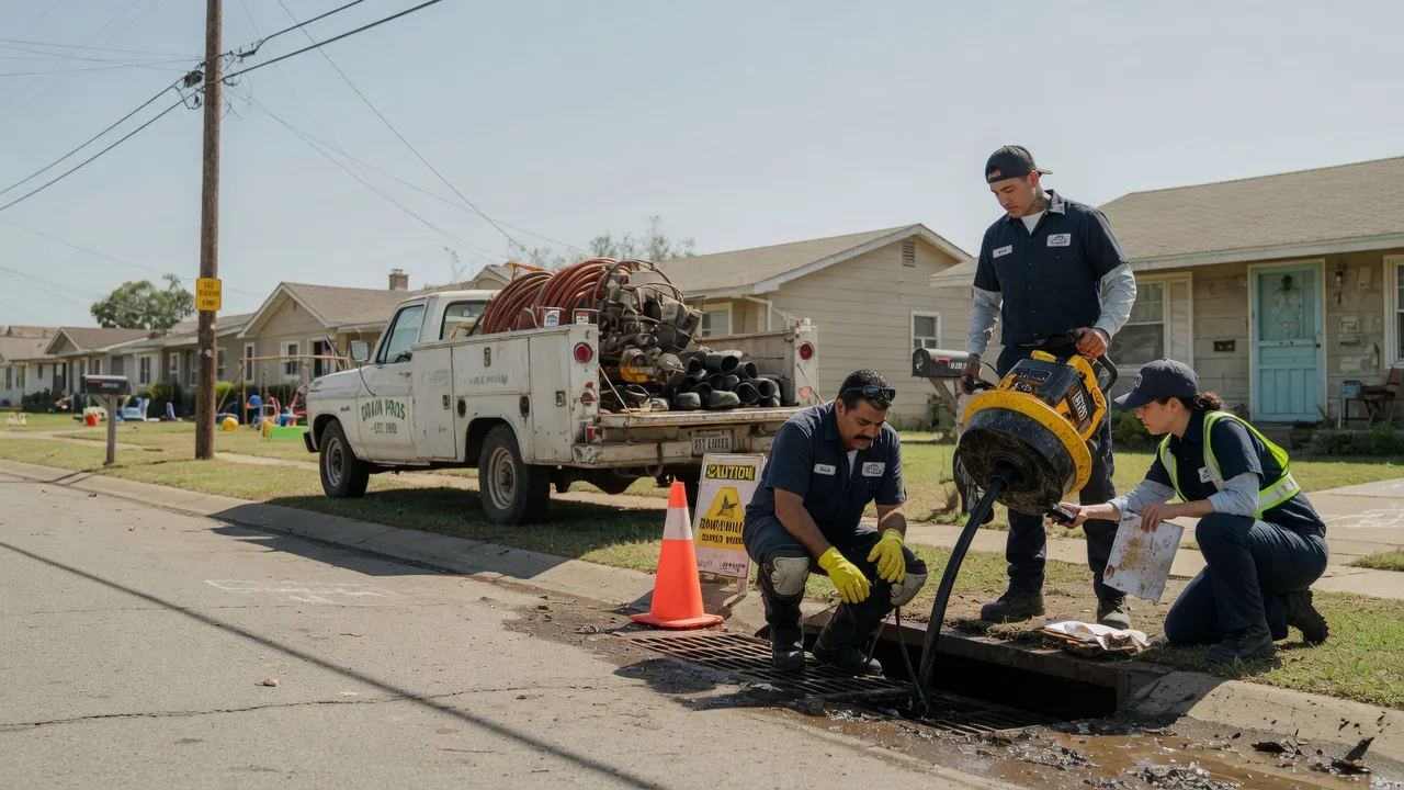 Drain Cleaning in Moffett, OK near me
